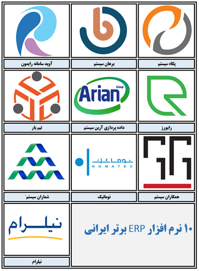 بهترین نرم افزار ERP – 10 نرم افزار برتر ایرانی